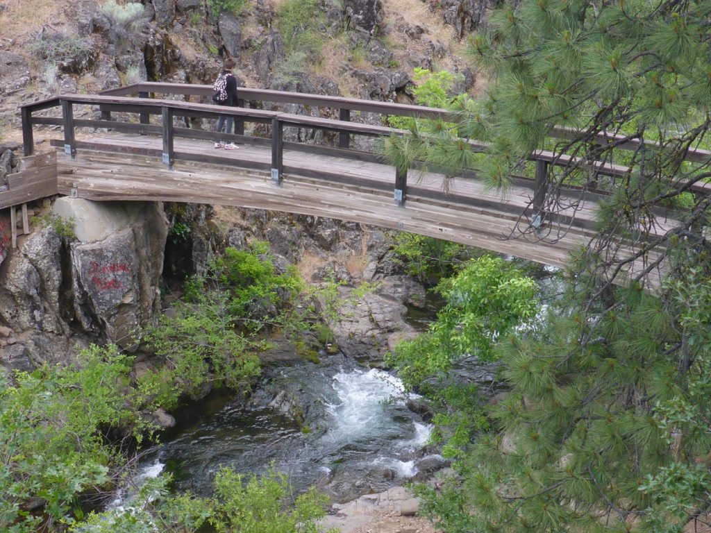 Bridge over Rock Creek. D. Burk.