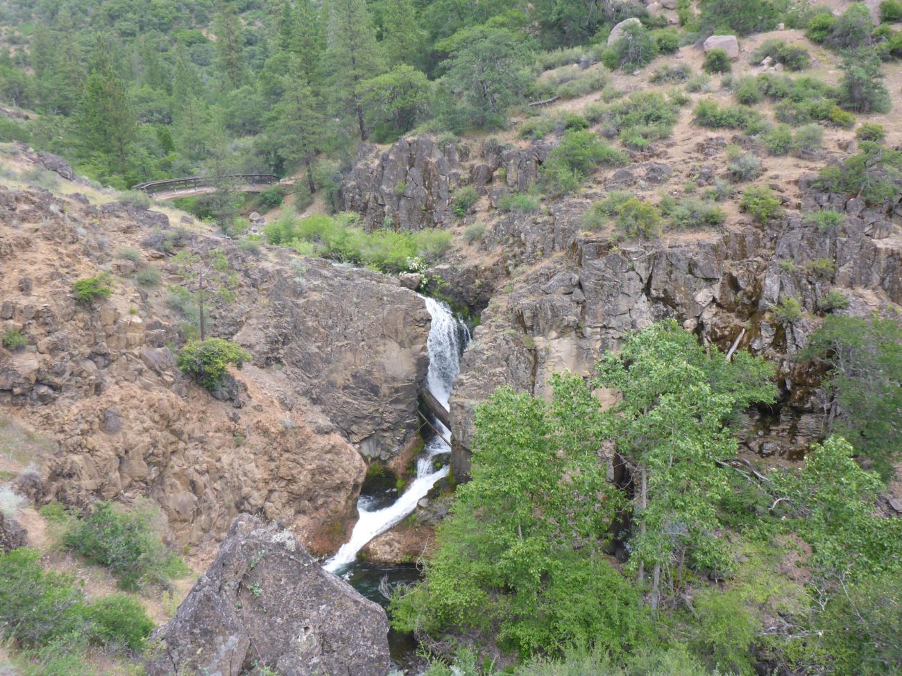 Rock Creek Falls. D. Burk.