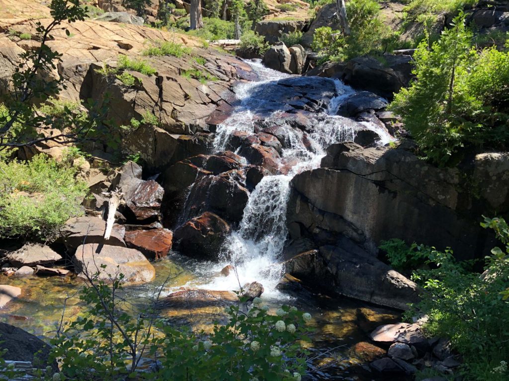 Granite Creek cascade. C. Harvey.