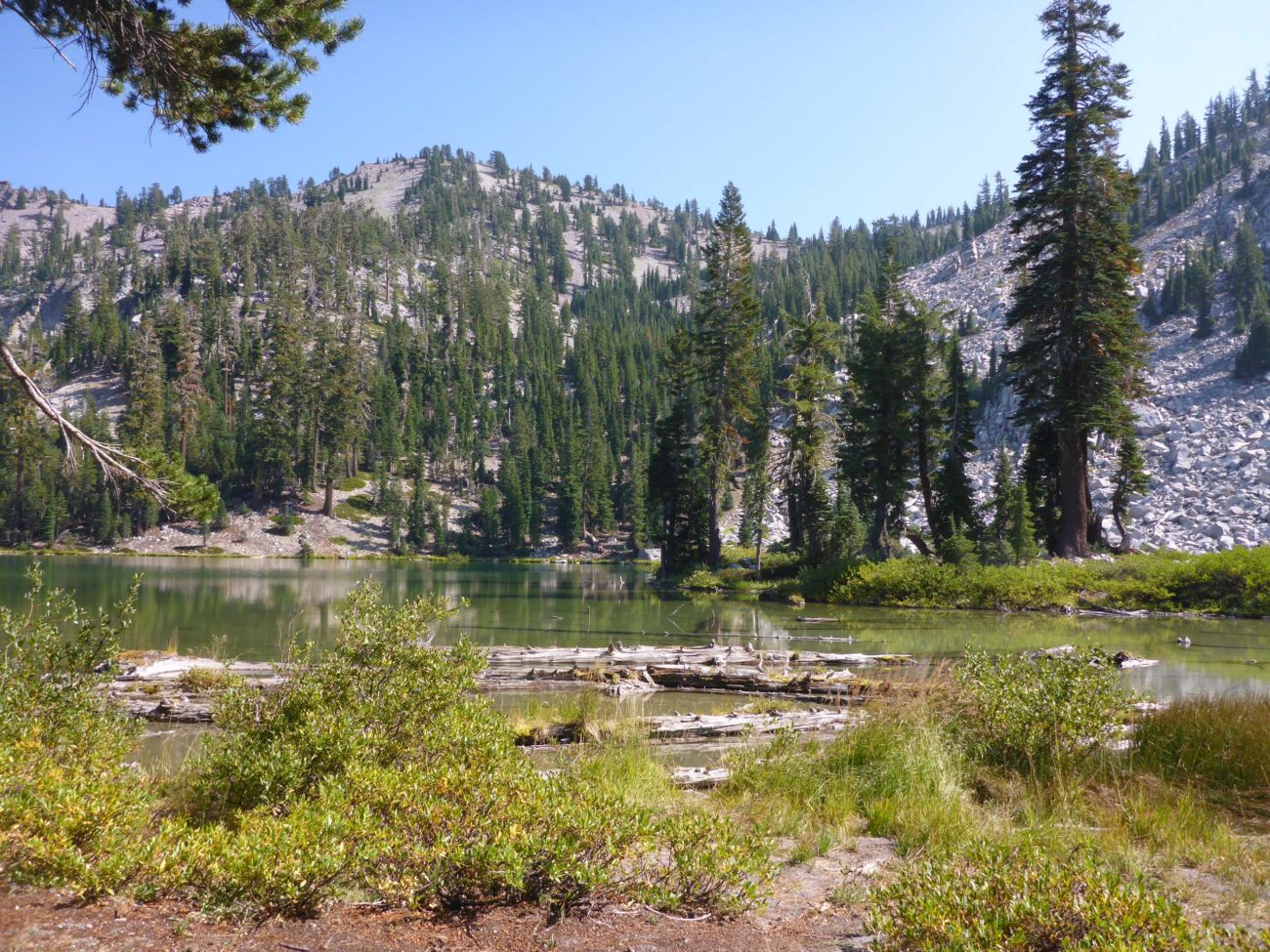 Terrace, Shadow, and Cliff Lakes, September 20, 2020