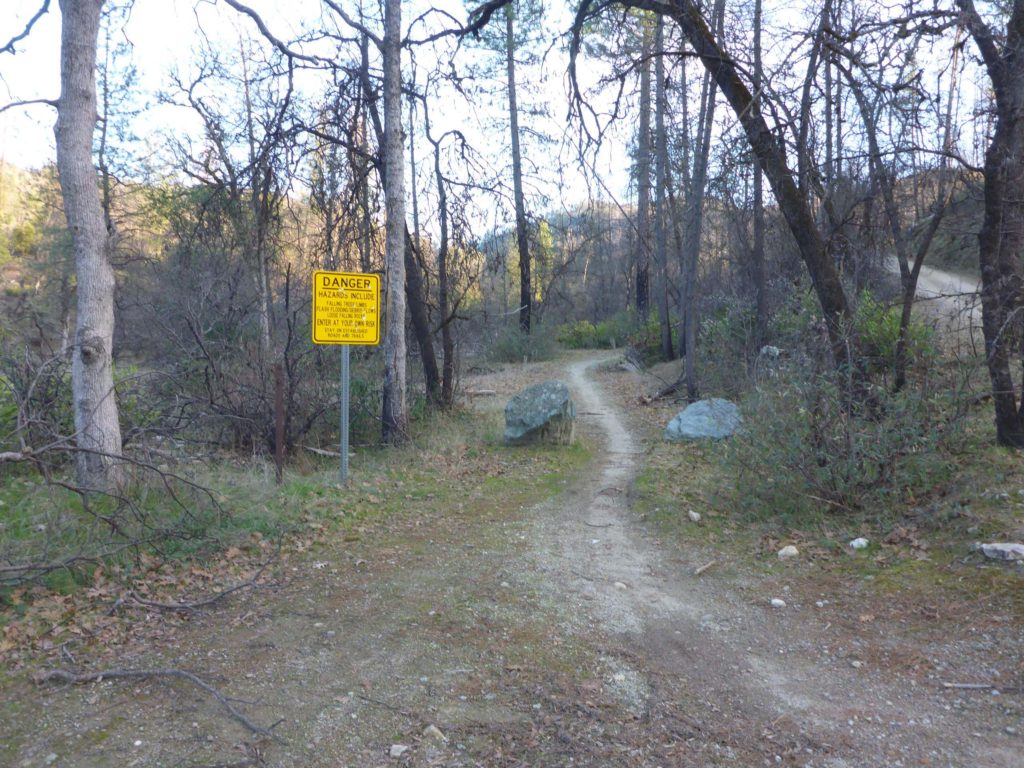 North-most trailhead.  D. Burk.