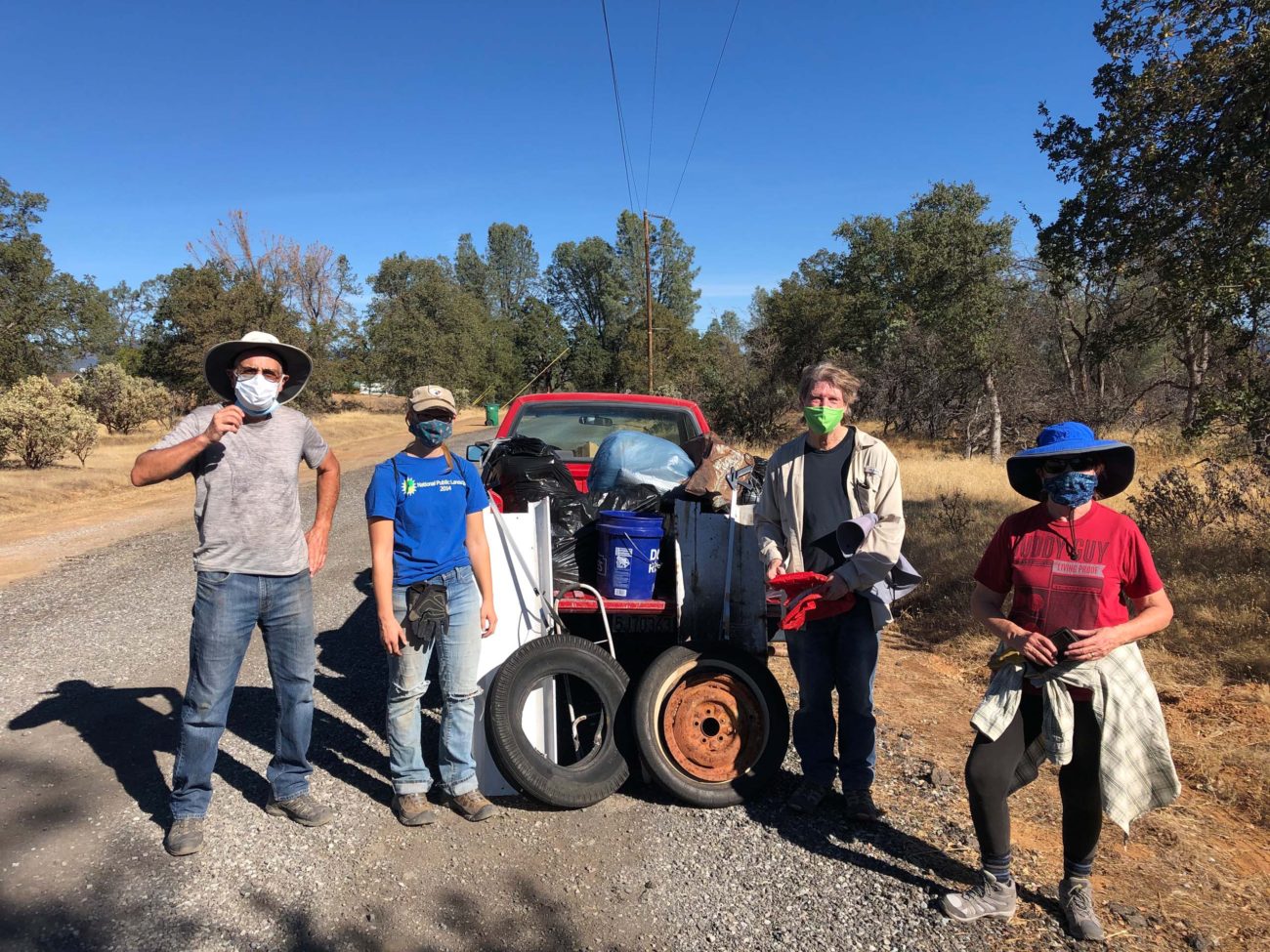 Sulphur Creek Clean-up crew. B. Madison