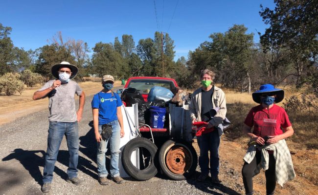 Sulphur Creek Clean-up crew. B. Madison