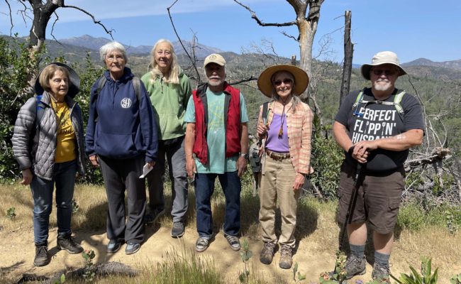 Hike attendees. C. Harvey.