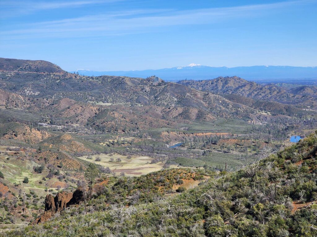 View ENE from trail. D. Burk. 12 Feb 2023. Nomlaki.