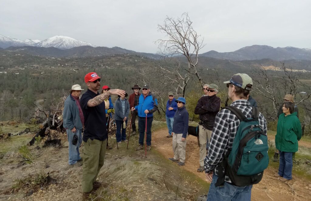 Greg Dunn on Westside Trail. D. Ledger.