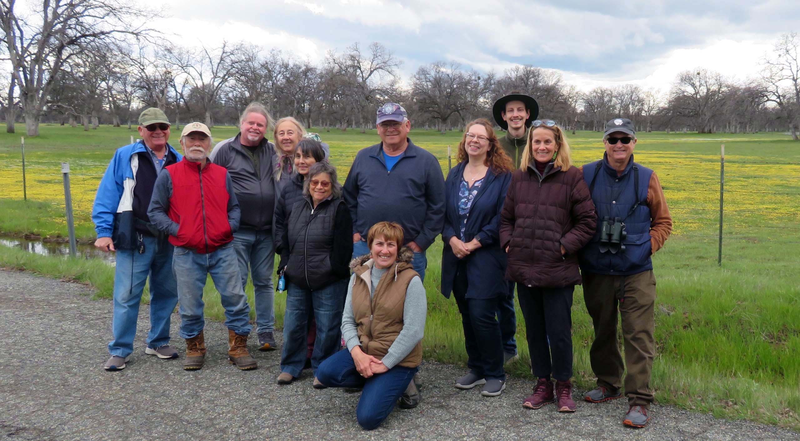 Field trip attendees. D. Ledger.