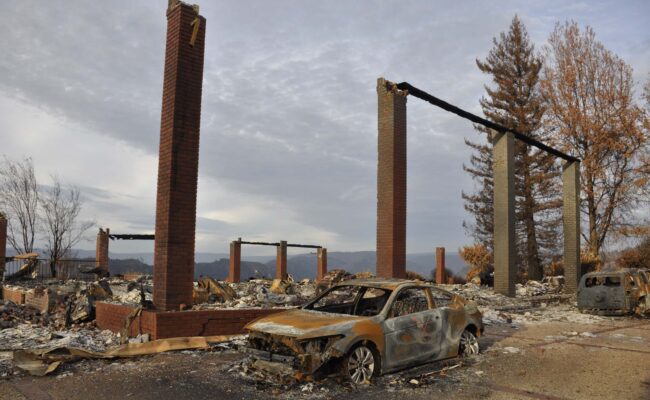 After 2018 Camp Fire. E. Knapp.