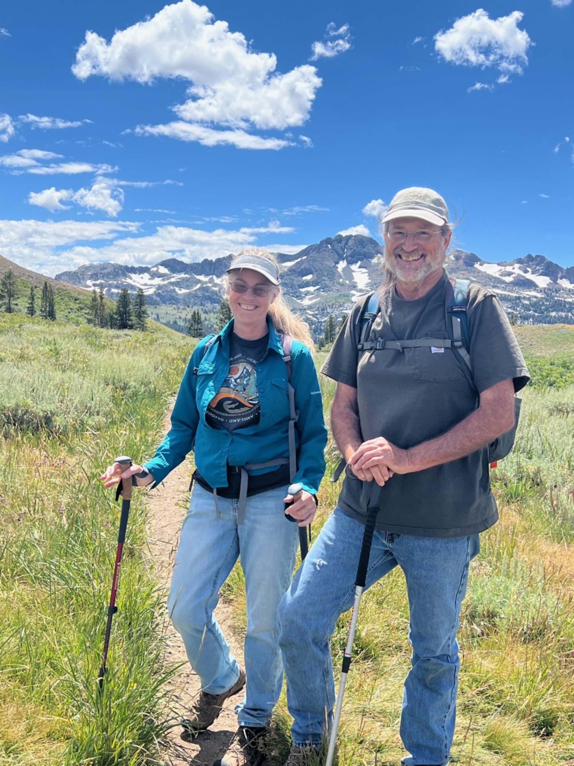 Laurie & Don Burk. C. Powell. August 24, 2023. Meiss Meadow.