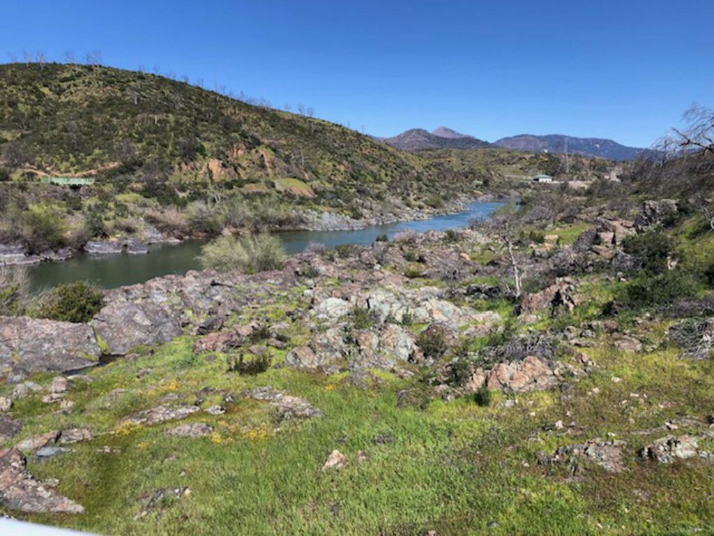 Sacramento River Trail view.  L. Wright.