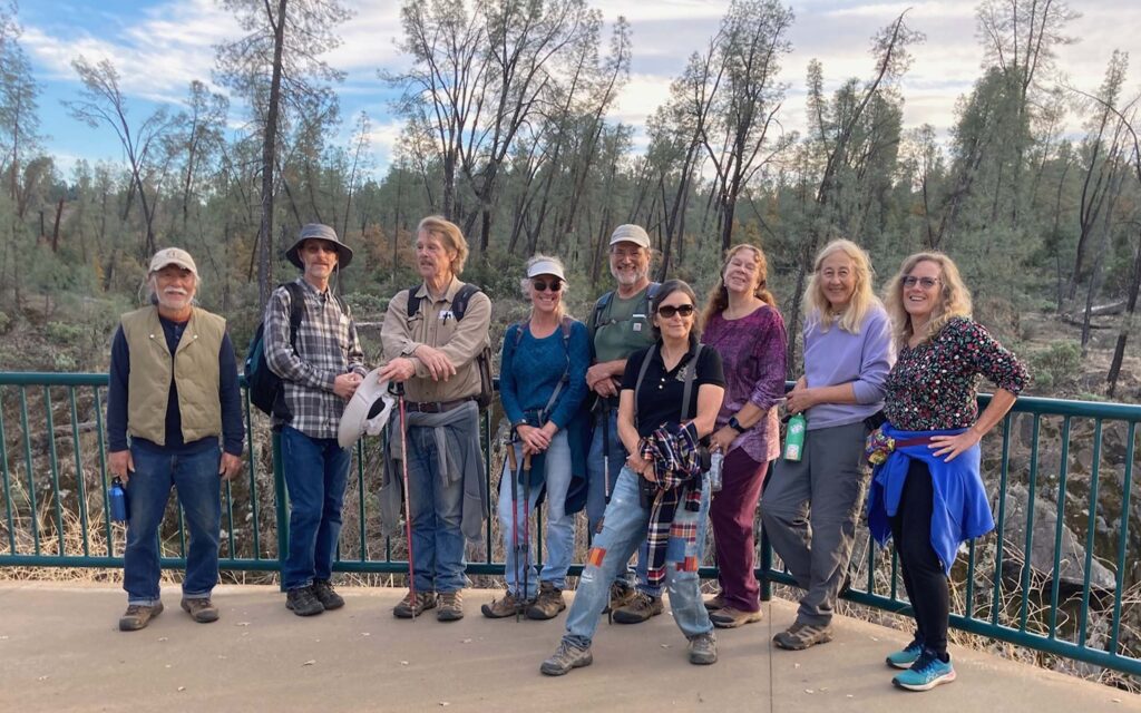 The group at the gorge. K. Urlie.