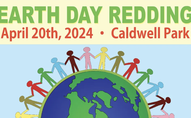 Earth Day Redding 2024 poster. SEA