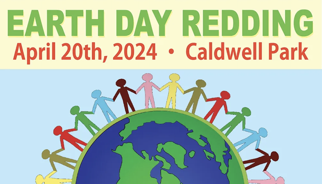 Earth Day Redding 2024 poster. SEA