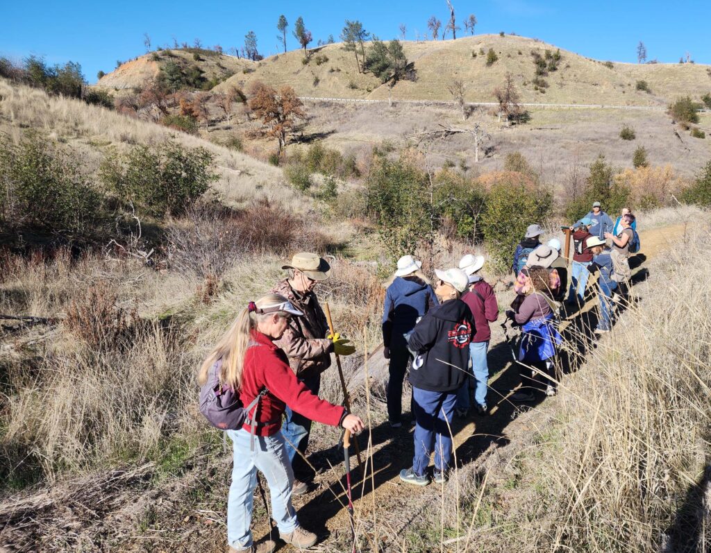 HCCP loop trail hike. D. Burk.