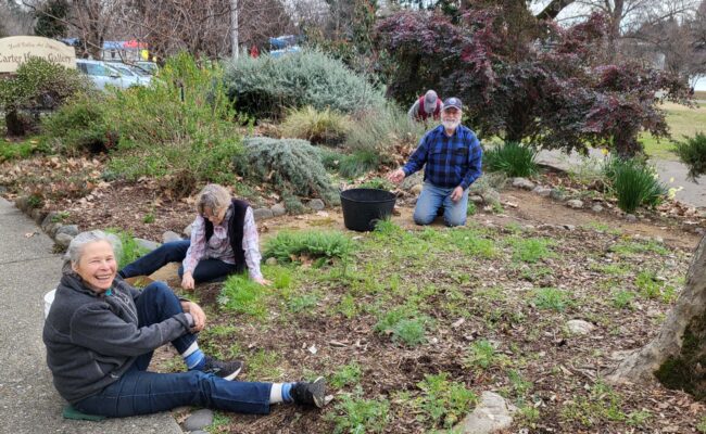 Volunteers at MMHCG work day. D. Mandel.