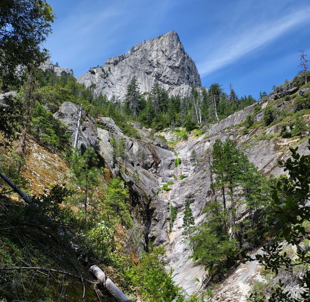Granite outcrop at Castle Craps SP. D. Mandel.