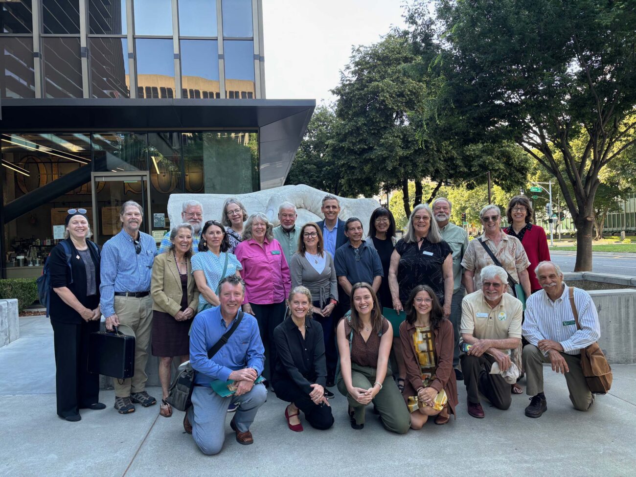 A group of CNPS volunteers and staff. Photo by J. Bando.