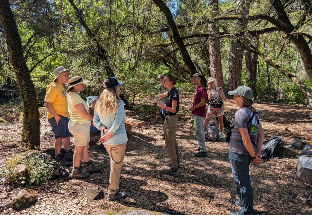 Participants of the Bioblitz at Whiskeytown NRA on September 14, 2025 by Ren Redlich