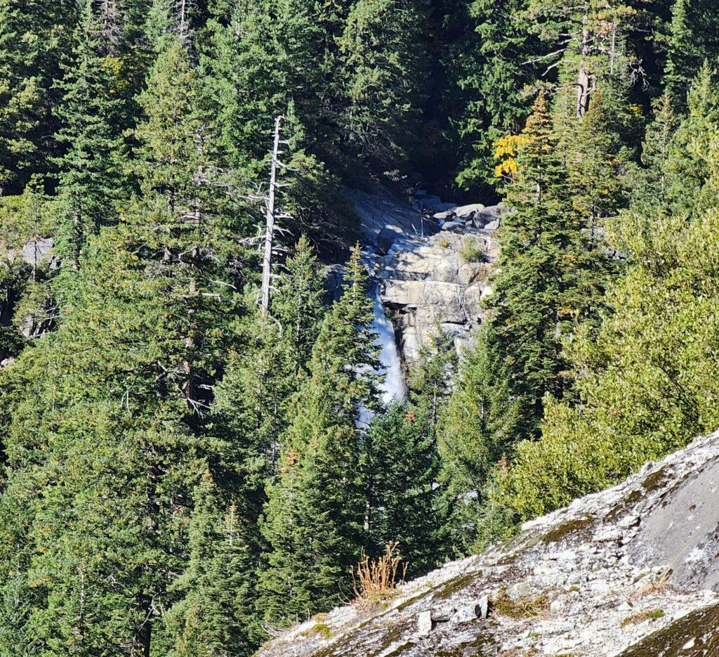 Canyon Creek Falls.  D. Burk.