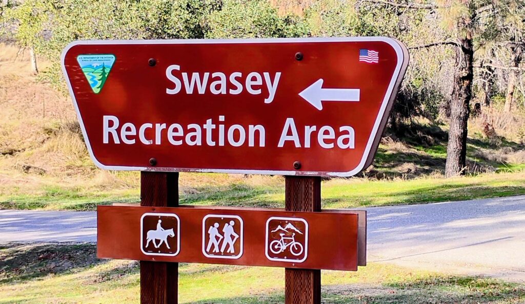 Swasey Recreation Area signage. D. Ledger.
