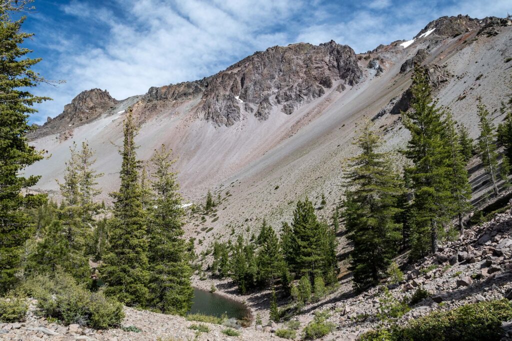 Chaos Crags and Crags Lake. G. Lockett.